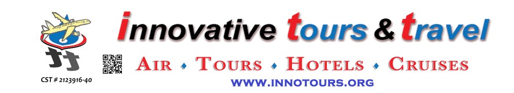 Innovative Tours &amp; Travel QR code BANNER